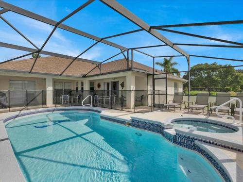 Tuscan Ridge House | Stunning South Facing Pool Spa Home Near Disney
