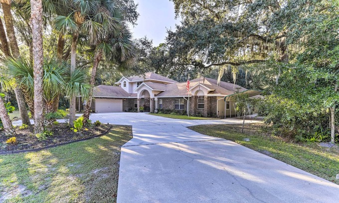 Titusville House | Stunning Space Coast Getaway w/Backyard Oasis!