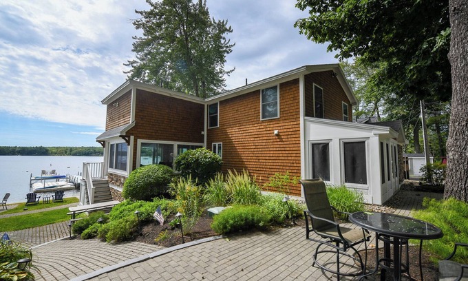 Windham House | Stunning, updated home with breathtaking views over Sebago Lake Basin.