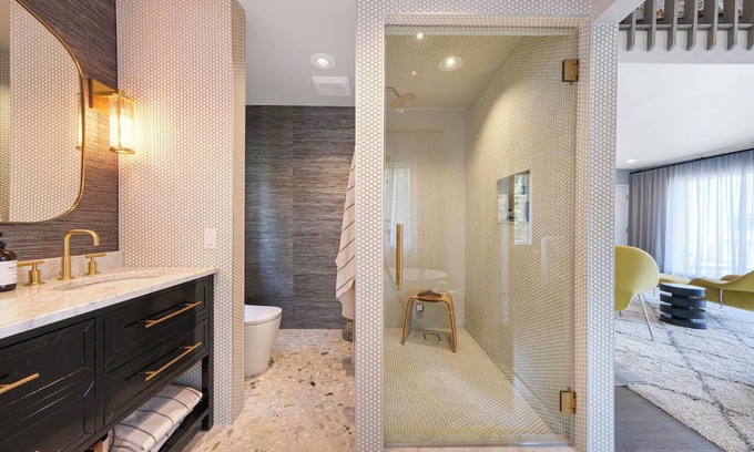 Patchogue House | Stunning vacation rental East Patchogue New York with pool and hot tub.