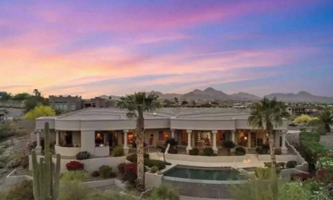 Fountain Hills House | Stunning View l 3BD/4BA l Heated Infinity Pool-Spa