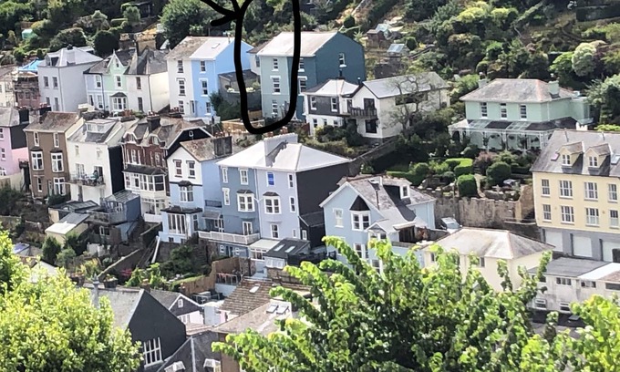 Dartmouth House | Stunning views, period town house, central Dartmouth close to river, quiet road.