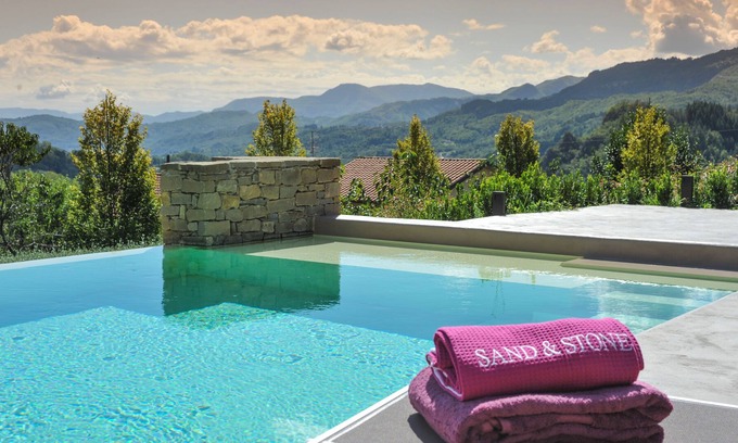 San Romano in Garfagnana Villa | Stunning villa in Tuscany with private pool, patio and wonderful garden
