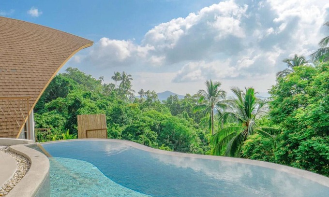 Maret Villa | Stylish 2-bedroom villa with panoramic sea views and serene escape