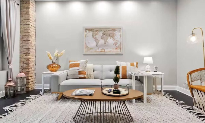 Kimball Apartment | Stylish 4BR/2BA Apartment with Office, Deck, Grill, and 2GB WiFi in Chicago!