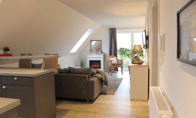 Garding Apartment | Stylish apartment in a quiet location in Garding, just before Sankt Peter-Ording