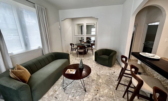 San Juan Apartment | Stylish Beach Apartment Just Steps from Condado Beach & Dining