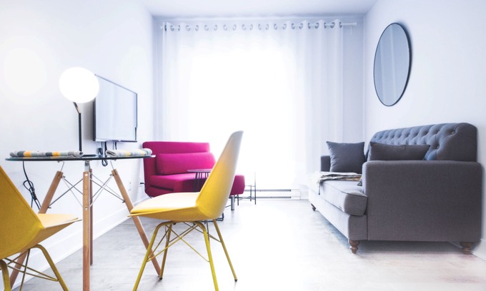 Cote-Des-Neiges—Notre-Dame-De-Grace House | Stylish*brand-new*2 bdrs queen*gym 24/7