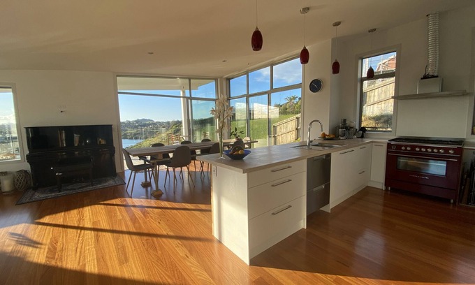 Kerikeri House | Stylish modern home with spectacular views, close to town and Bay of Islands.