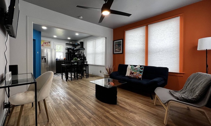 Detroit House | Stylish, modern remodeled home in Detroit that was built in the 1920's