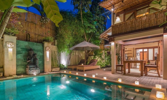 Sunset Road Villa | Stylish Perfectly Located 1BR Villa, Central Seminyak! 4Min Drive To The Square!