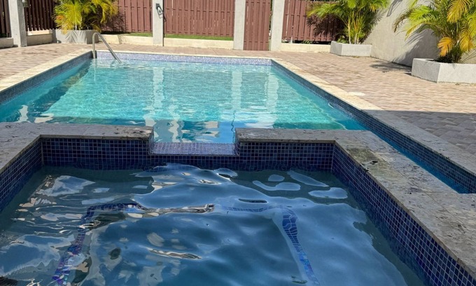 Norbrook Apartment | Stylist Hideaway with Modern Living plus Poolside Relaxation.