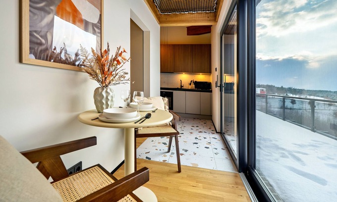 Klitten Apartment | Suite #1 with lake view at Bärwalder See - SKAN-PARK