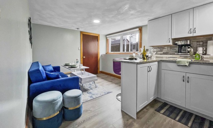 Chelsea Condo | Suite at House of L: near Boston, Hospitals, Encore Casino, Walk to Bus, Fast WiFi, Driveway