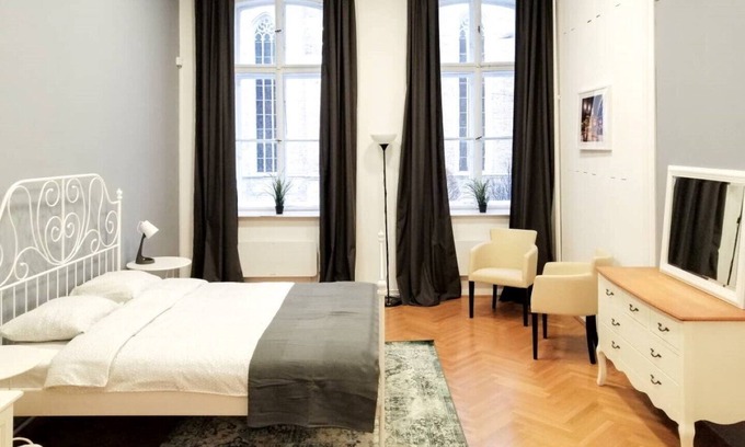 Novi Sad Apartment | Suite at the Central Square Overlooking Cathedral