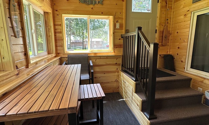 Arnolds Park Apartment | Suite Location, walk to all the venues Okoboji area has to offer.