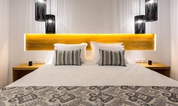 Panormos Villa | Suite with Private Pool and sea view