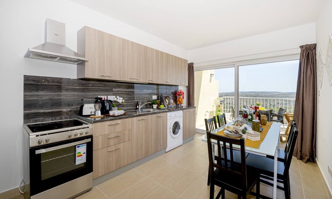 Mellieha Apartment | Summer Breeze with Panoramic terrace by Getaways Malta