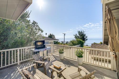 Santa Barbara House | Summerland Home with Beach Supplies Walk to Beach!