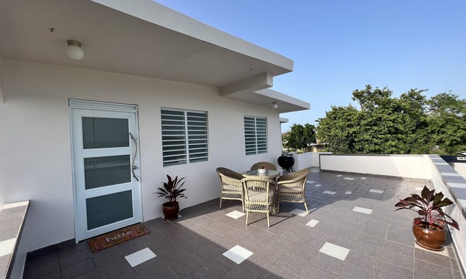 Islote Apartment | Sun-kissed haven near the beach! A peaceful retreat with great views from deck!