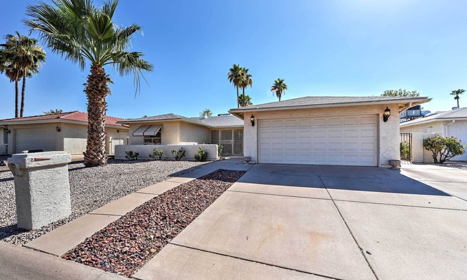 Cottonwood House | Sun Lakes House w/Patio by Cottonwood Golf Course