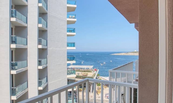 Qawra Apartment | Sun, Sea & Comfort, Qawra Home w/Stunning Views