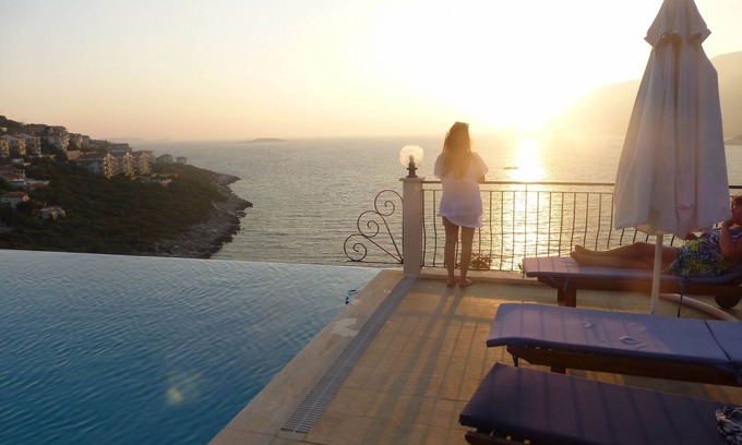 Kas Villa | Sundown Villa: 4 Bedroom Villa With Private Pool; sea view