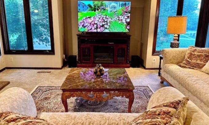 Lincoln House | Sunny Brick Home with big Sunroom 4BR, 3BA