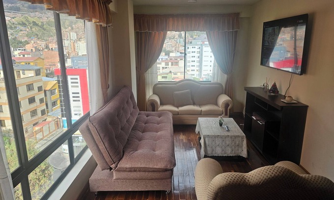 La Paz Apartment | Sunny, Central, Comfortable & Equipped Apartment