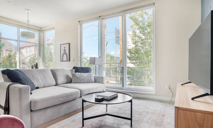 Cherry Creek Apartment | Sunny Cherry Creek 3BR w/ W/D & Deck, nr Cherry Creek Mall, by Blueground