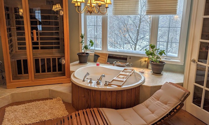 Morin Heights House | Sunny French Country Home + Unit in Laurentians | 55mins to Tremblant & Montreal