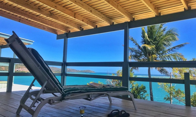 Fulladoza Bay Villa | Sunny Oceanfront Villa: Large Decks, Punta Aloe # 21