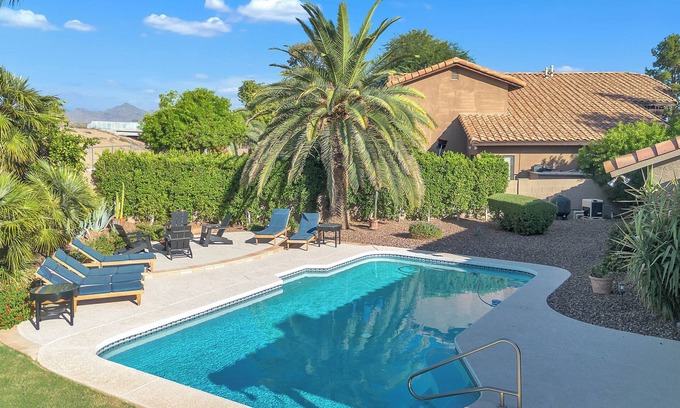 Arabian Views House | Sunny Scottsdale Stay | Pool, Game Room & Relaxing Outdoor Space