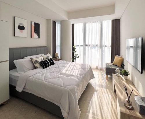 Pantai Indah Kapuk Apartment | Sunny Seaview 3 BR Condo at PIK