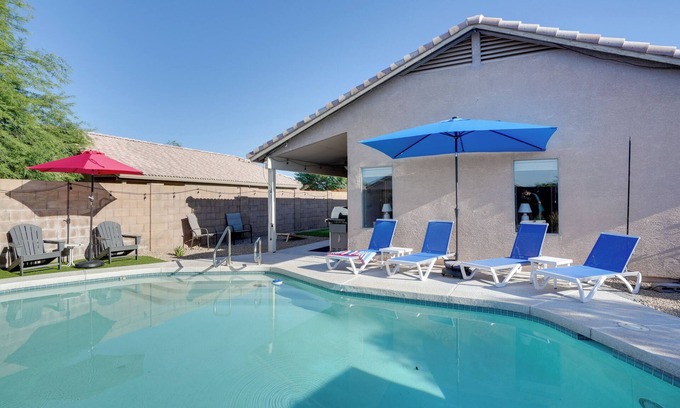 Surprise House | Sunny Surprise Getaway w/Private Yard & Pool