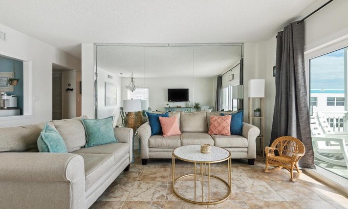South Patrick Shores Apartment | Sunrise at the Beach - 2BR Apt with Scenic Views