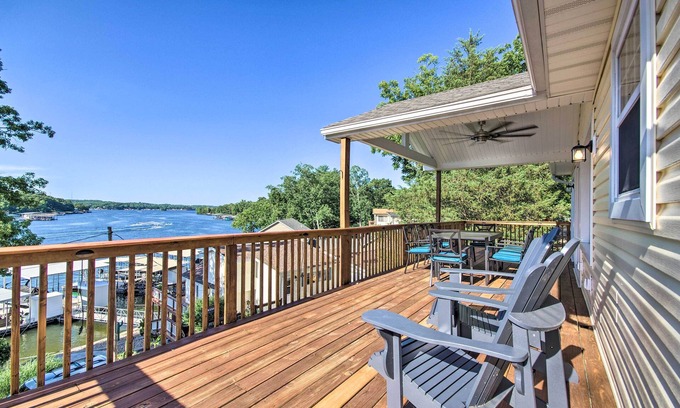 McColley House | Sunrise Beach Home w/Boat Dock on the Ozarks