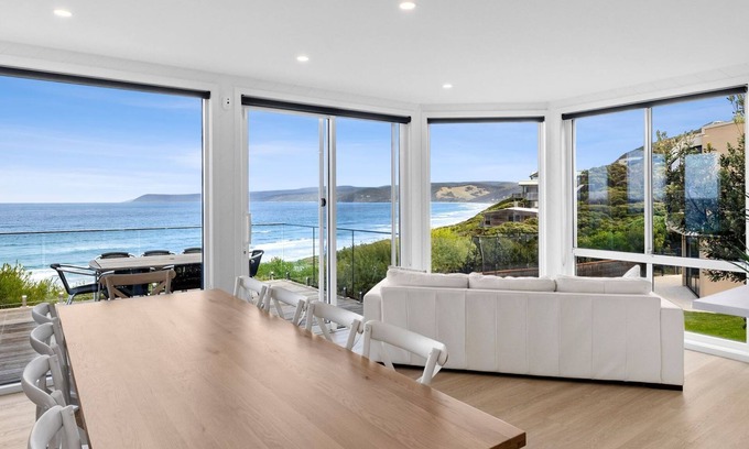 Fairhaven House | Sunset Beach scape to this stunning beachfront retreat in peaceful Fairhaven