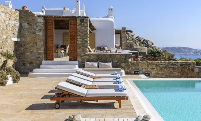 Agios Stefanos Villa | Sunset Dream VILLA YASMINA w/ private pool