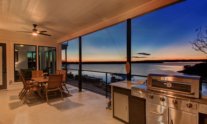 Burnet House | Sunset Haven - Lake Buchanan's Newest Waterfront Paradise!