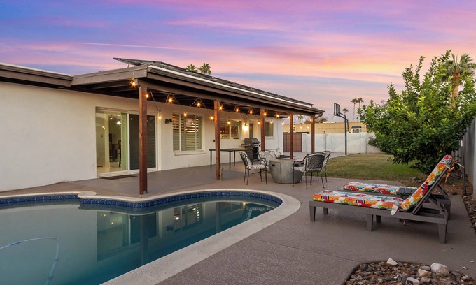 Raskin Estates House | Sunset Haven | Pool, Hoops, Pets Welcome & Prime Location 🌅