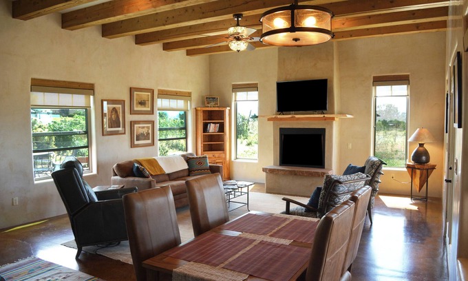 Arroyo Seco House | Sunset House- Incredible Mountain and Sunset Views in lovely Arroyo Seco