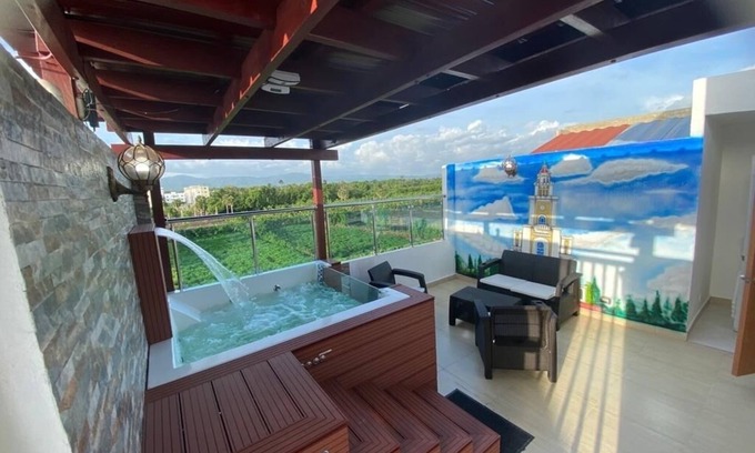 Moca Apartment | Sunset jacuzzi