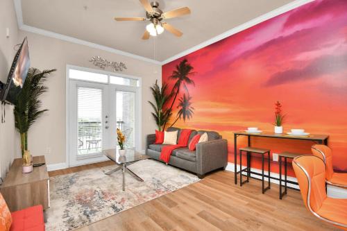 Houston Apartment | Sunset Paradise - 1BR-NRG-Med Center-Galleria