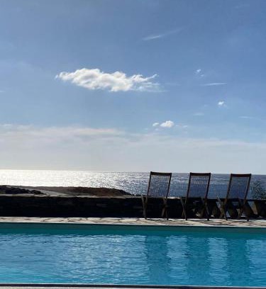 Koundouros Villa | Sunset Villa with swimming pool at Tzia