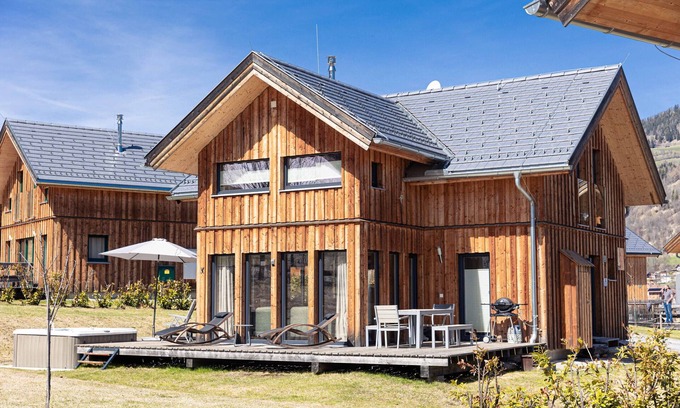 Sankt Lorenzen ob Murau Ski Chalet | Superior Chalet # 23 with IR Sauna & Whirlpool