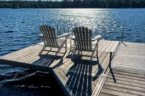 Gray House | Super Birch on Little Sebago Lake