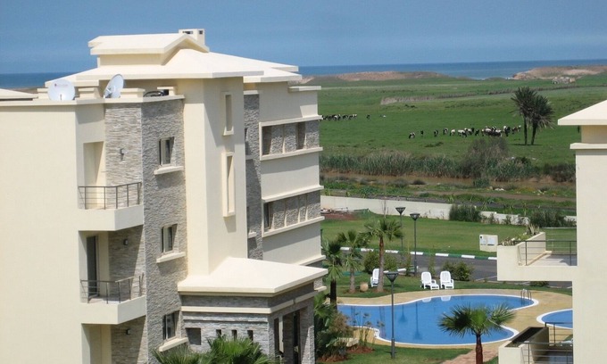 Cherrat Apartment | SUPERB 3 ROOMS 86m2 BELLA VISTA - BOUZNIKA - 300M BEACH. MOROCCO.
