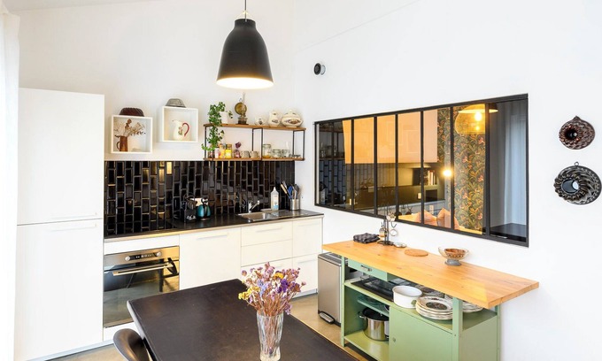 Eckbolsheim Apartment | Superb indus-style apartment 10min from Strasbourg