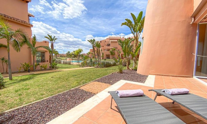 Los Martinez Apartment | Superb luxurious groundfloor 1 bedroom app on Mar Menor golf resort